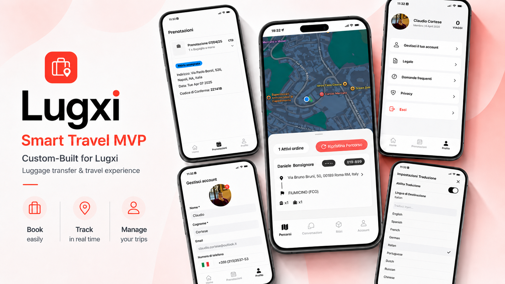 Lugxi: Real-Time Gig Economy Platform for Airport Luggage Delivery preview