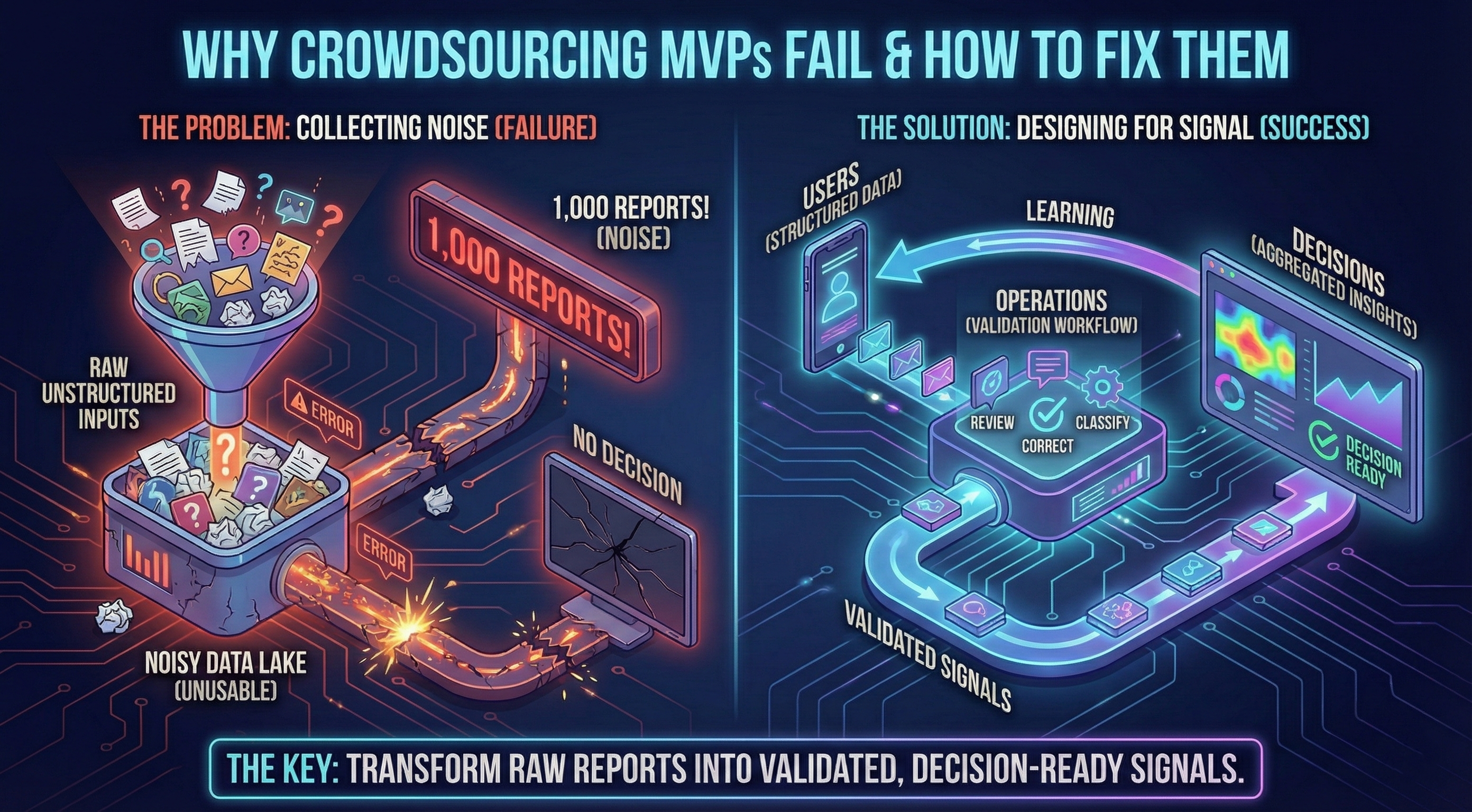 Why Crowdsourcing Platforms Fail (And How to Fix Them)