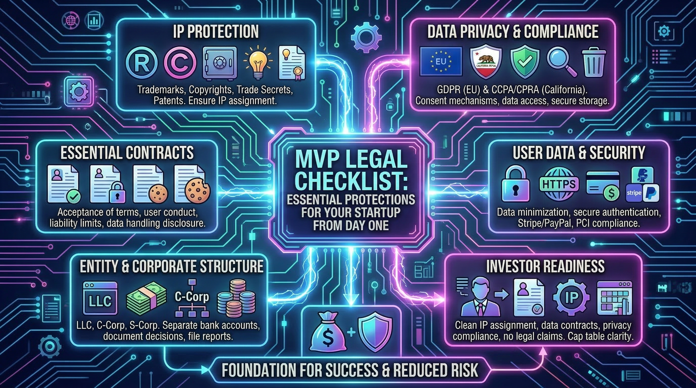 Cover for MVP Legal Checklist: Protect Your Startup from Day One (2026)